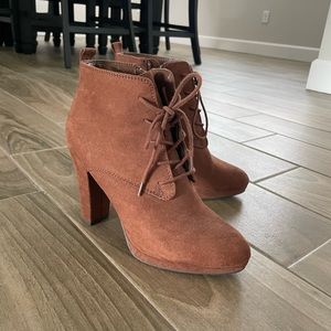 Ankle heel booties